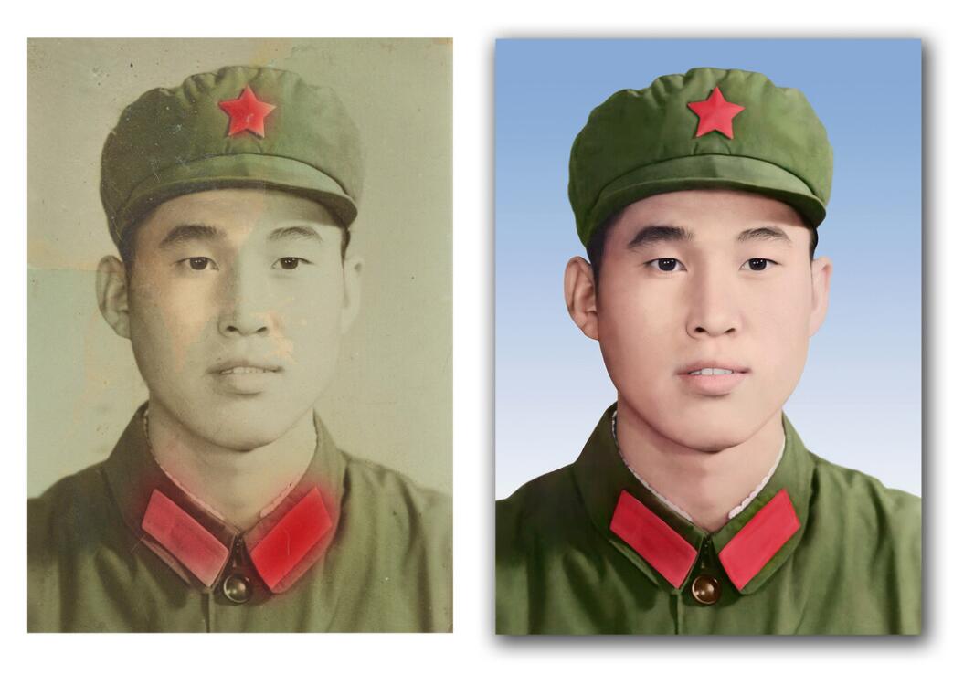 九合垸原种场破损照片修复-18